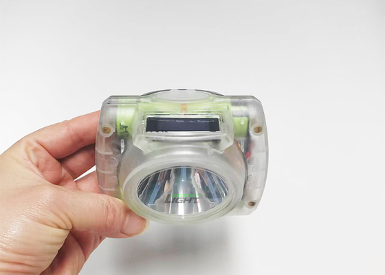 Lámpara minera LED inalámbrica recargable a prueba de explosiones IP68, lámpara de minero con pantalla OLED de 25000Lux