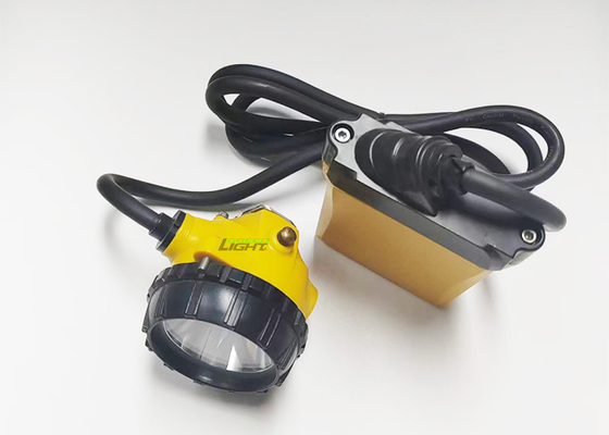 Luz de alta intensidad 10400mah 348lum Recargable Led Lámpara de minería Cap Lámpara de minería de carbón 25000lux