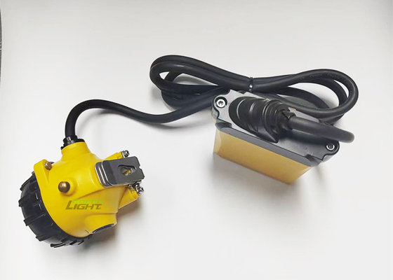 Luz de alta intensidad 10400mah 348lum Recargable Led Lámpara de minería Cap Lámpara de minería de carbón 25000lux