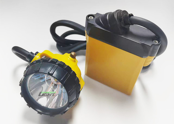 Luz de alta intensidad 10400mah 348lum Recargable Led Lámpara de minería Cap Lámpara de minería de carbón 25000lux