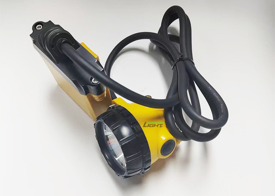 25000 Lux Luz de minería de carbón subterránea Lámpara de tapa de minería de led recargable 10.4Ah Con cargador