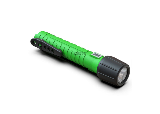 Linterna LED a prueba de explosiones IP68 con pantalla digital, linterna LED resistente a impactos y cargador magnético