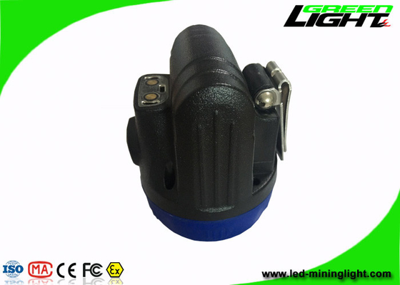 Color azul de la explosión LED del faro anti de la explotación minera con Li - Ion Battery recargables