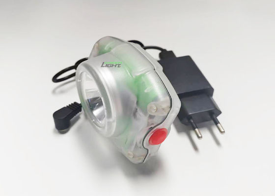 Lámpara frontal de minería ligera 7Ah 23000lux Lámpara de minero para minería subterránea Linterna