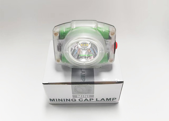 Potente Mini Miner faro 3.5Ah 13000lux Casco Luz Subterránea Miner Cap lámpara 149g