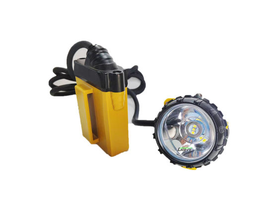 25000lx 10400mah Ip68 Led Lámpara de casco de minería Antidesplosivo 348lum Faros de mineros