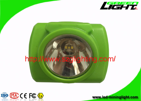 operación de botón fácil ligera de la explotación minera de 3.7V 6.4Ah 480mA LED con color verde