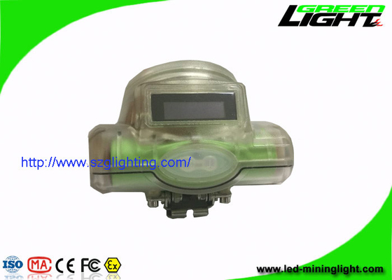 13000lux la alta luz brightnessTransparent de la explotación minera del color LED, casquillo de la explotación minera 3.7V enciende tiempo de la larga vida