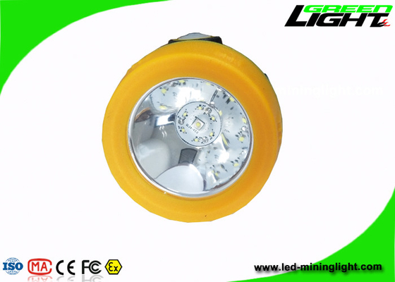 peso recargable del faro 170g de los mineros del brillo 10000lux con Shell colorido