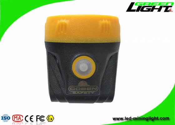 peso recargable del faro 170g de los mineros del brillo 10000lux con Shell colorido