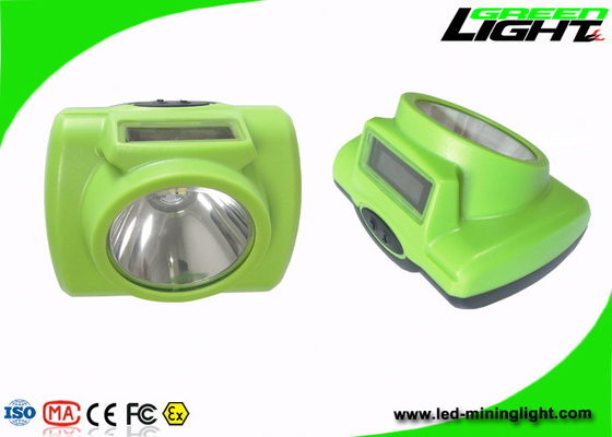 25000lux la hora laborable del brillo 13-15hourd llevó los faros mineros con la carga oled de la pantalla y de la ayuda USB