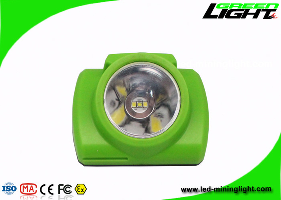 Luz de la explotación minera del color verde LED, lámpara de mineros del LED con el cargador USB 13000lux