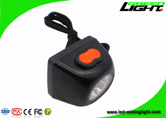 Anti - el casquillo minero explosivo enciende 8000 Lux Brightness With Safety Rope