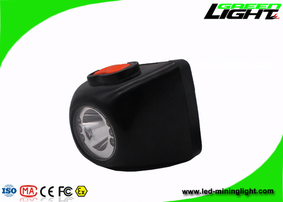 Anti - el casquillo minero explosivo enciende 8000 Lux Brightness With Safety Rope