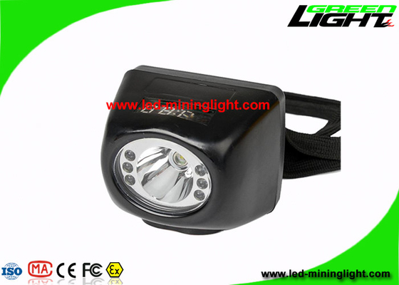 Prenda impermeable recargable 8000 Lux Coal Miners Headlamp With 15 horas de tiempo de iluminación