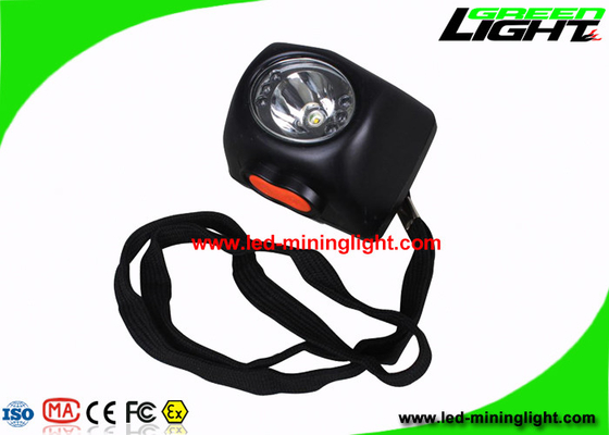 Prenda impermeable recargable 8000 Lux Coal Miners Headlamp With 15 horas de tiempo de iluminación