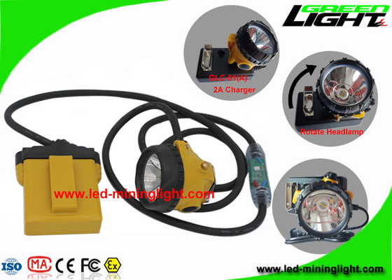 25000 mineros de Lux Waterproof Safety Coal Led capsulan la lámpara con el cable de destello se encienden