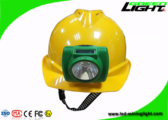 El casco sin cuerda portátil de la explotación minera del LED llevó el litio Lon Battery del lux IP68 de las luces 13000