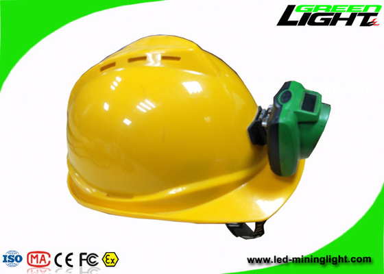 El casco sin cuerda portátil de la explotación minera del LED llevó el litio Lon Battery del lux IP68 de las luces 13000