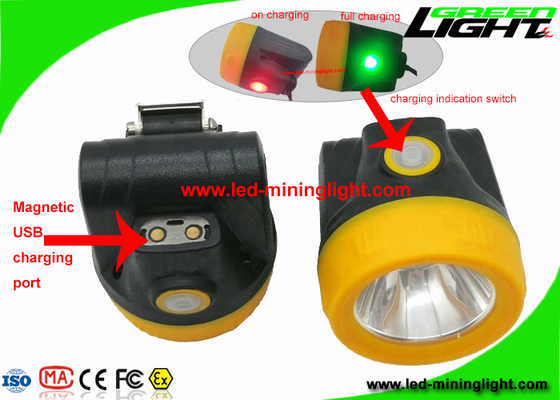 10000 luces carboníferas de Lux Underground LED con el peso ligero del cargador USB 170g