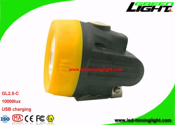 10000 luces carboníferas de Lux Underground LED con el peso ligero del cargador USB 170g