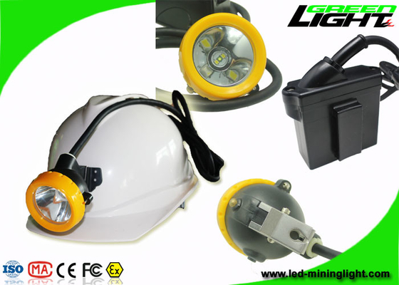 Explotación minera sin cuerda subterráneo de la lámpara de casquillo de la prenda impermeable 216 LUM 1.67W con el cuerpo negro