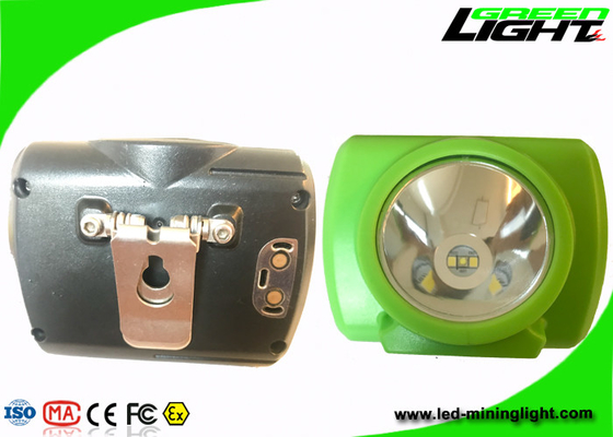 Pantalla ligera de la seguridad OLED del haz de la PC de la explotación minera de la carga por USB 13000lux LED con el botón