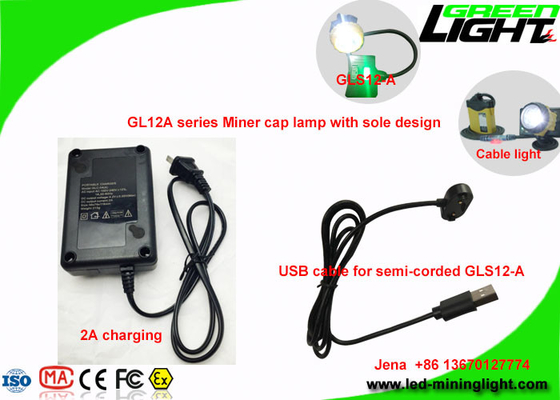 Alto brillo 25000 Lux Miners Helmet Light con la función amonestadora de la energía baja el SOS