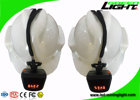 LED explosivo anti que mina el brillo más alto ligero 8000lux con la pantalla LCD de la luz larga