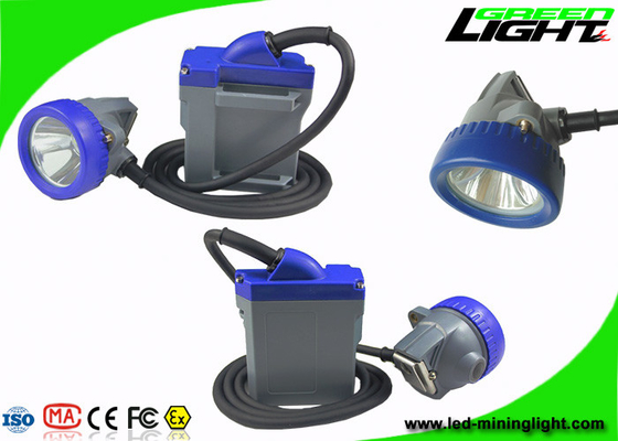 6.6Ah LED recargable que mina prenda impermeable eléctrica atada con alambre ligera de la lámpara de casquillo IP68