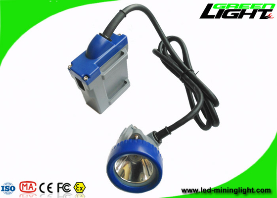 6.6Ah LED recargable que mina prenda impermeable eléctrica atada con alambre ligera de la lámpara de casquillo IP68