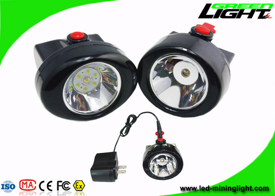 10000 manera de carga enchufable minera sin cuerda de la batería de la lámpara de casquillo de las luces del lux IP67 2.8Ah