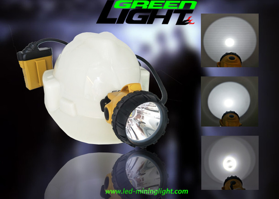 Casquillo atado explosivo anti del faro recargable grande IP68 GL12-A del poder 348lum LED