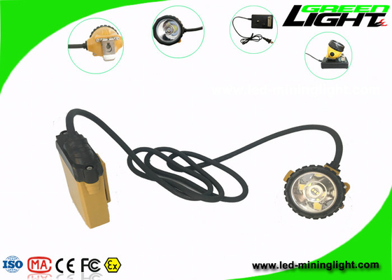 Hora laborable minera cable batería del brillo 13-15hours del faro 25000lux de SAMSUNG