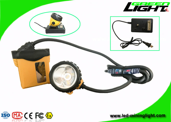 LED recargable que mina el vatio ligero 3.7V del casco 348lum 3 con la batería de SAMSUNG