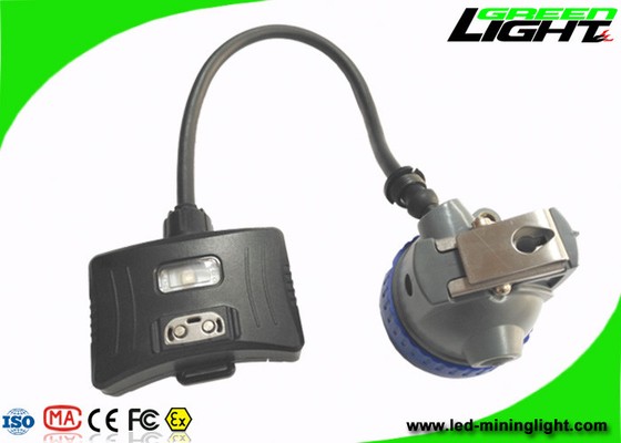 El casquillo minero semi atado enciende prenda impermeable grande del peso ligero IP68 de la capacidad de 10000Lux 5.2Ah