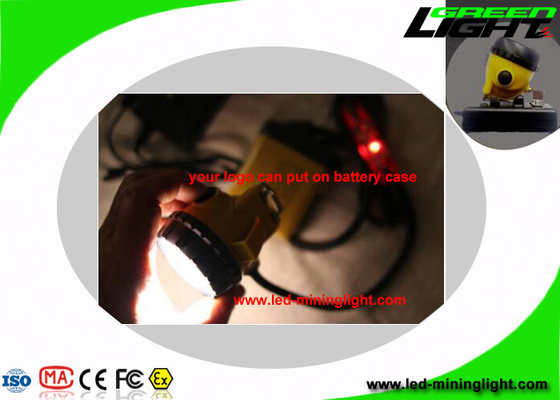 Faro llevado recargable a prueba de explosiones 25000 Lux With Security Cable Flashlight