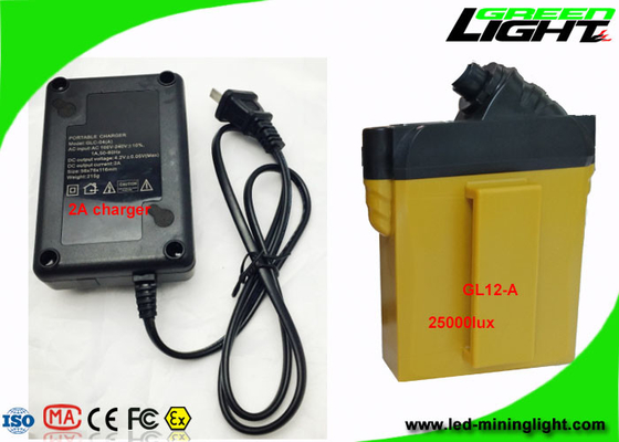 25000 Lux Underground Coal Mining Lights 3W Msha aprobaron con la linterna el SOS