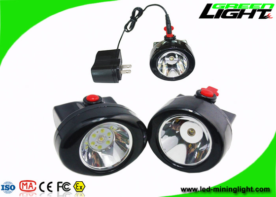 Las luces carboníferas IP67 del casquillo del color negro impermeabilizan 2.8Ah Li - Ion Battery recargables