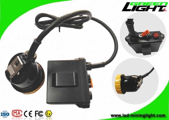 El casquillo de la explotación minera del LED enciende 50000lux el brillo IP67 recargable para cazar el faro