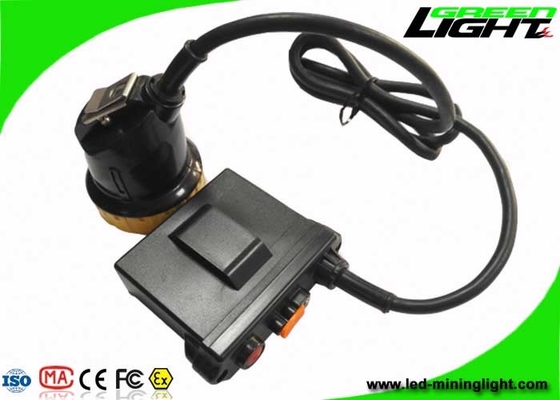 alta capacidad grande de la batería de la prenda impermeable 11.2Ah del lux IP67 de la lámpara 50000 de los mineros de carbón del lumen 3.7W