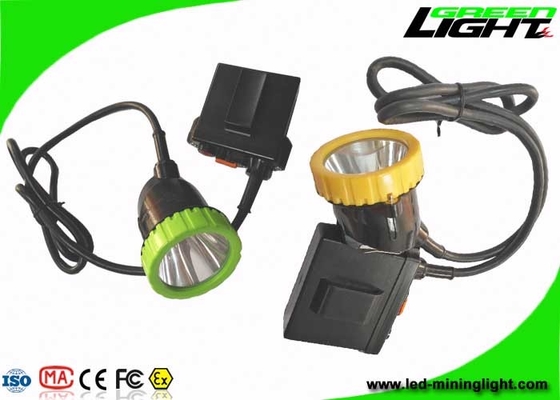 IP67 impermeable que mina el faro recargable 3.7V 11.2Ah 50000lux del LED para la caza