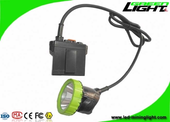 La batería 1000 completa un ciclo la prenda impermeable minera 11.2Ah del brillo IP67 de las luces 50000lux del casquillo