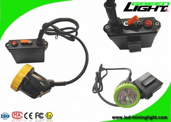 50000lux las luces recargables del casquillo de la explotación minera del brillo LED para cazar el faro utilizan el batería li-ion 11.2Ah