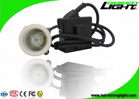 Capacidad atada de la batería del faro 10000lux 6.6Ah de la luz de la explotación minera del Cree LED de la luz larga