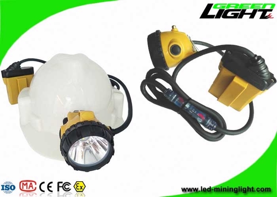 el casco de la explotación minera de la batería de 10.4Ah Samsung enciende 25000lux el brillo 348lum