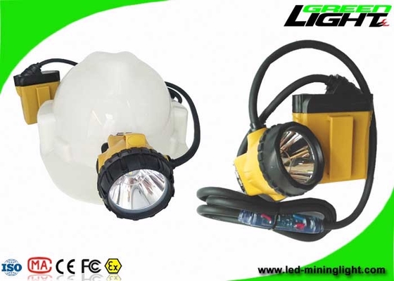 luces carboníferas IP68 3.7V del alto brillo 25000lux con la luz de destello del cable