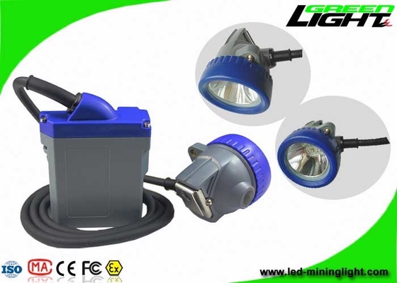 El casquillo de la explotación minera de la seguridad de subterráneo enciende el litio recargable 10000lux 6.6Ah Ion Battery