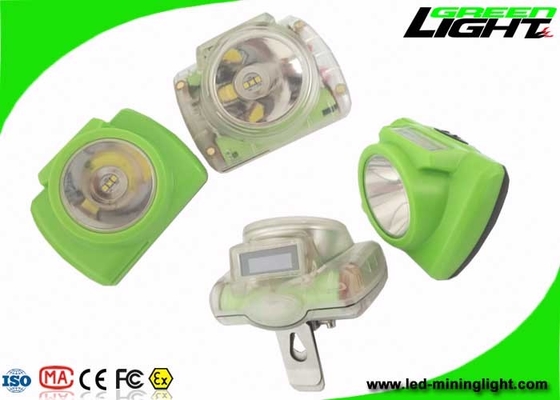 Todos en una batería material de la PC 3.7V 6.8Ah del ABS de la luz de la explotación minera de la estructura LED con la pantalla de OLED