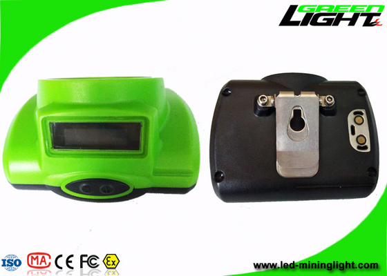 Prenda impermeable sin cuerda minera llevada explosivo anti de la pantalla 13000lux IP68 del faro GLC-6 OLED